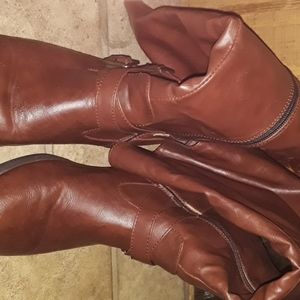 Brown boots